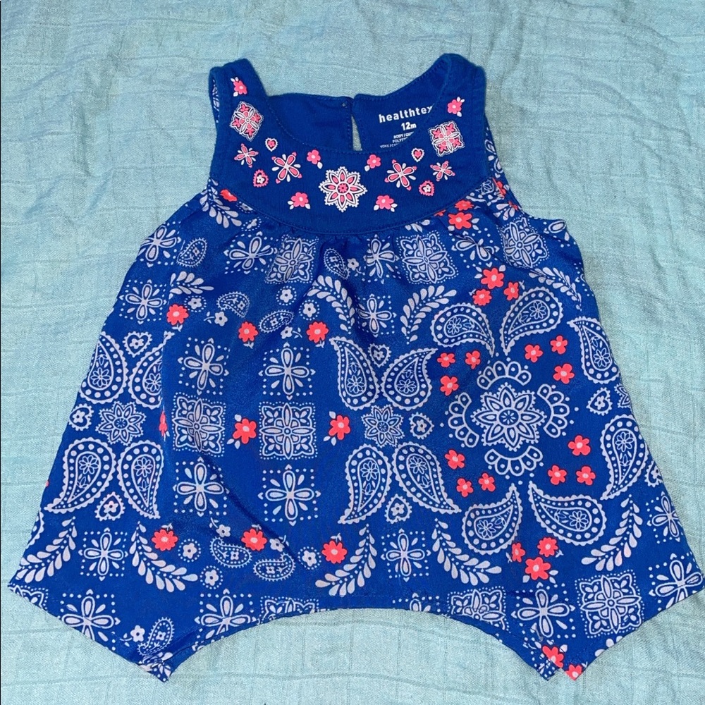 Blue baby blouse NWOT